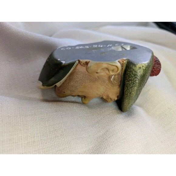 Vintage Bossons Chalkware Head 1969 JOCK Wall Hanging Sculpture Made in England - Picture 16 of 16